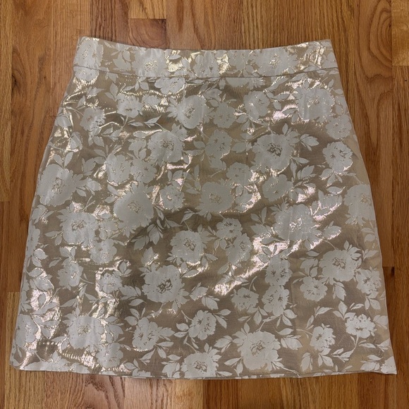 J Crew Women’s Floral A-Line skirt -‎ EUC size 6 beautiful colors! - Picture 2 of 7